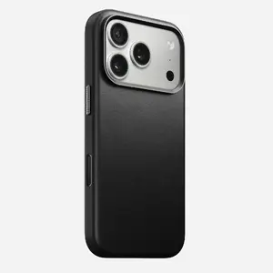 Nomad Traditional Leather Case for iPhone 17 Pro, Black