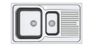 Stainless Steel Sink AS 192 with Siphon