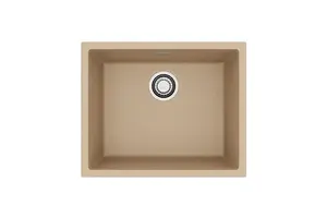 Omni 30 G55 Kitchen Sink Beige with Syphon