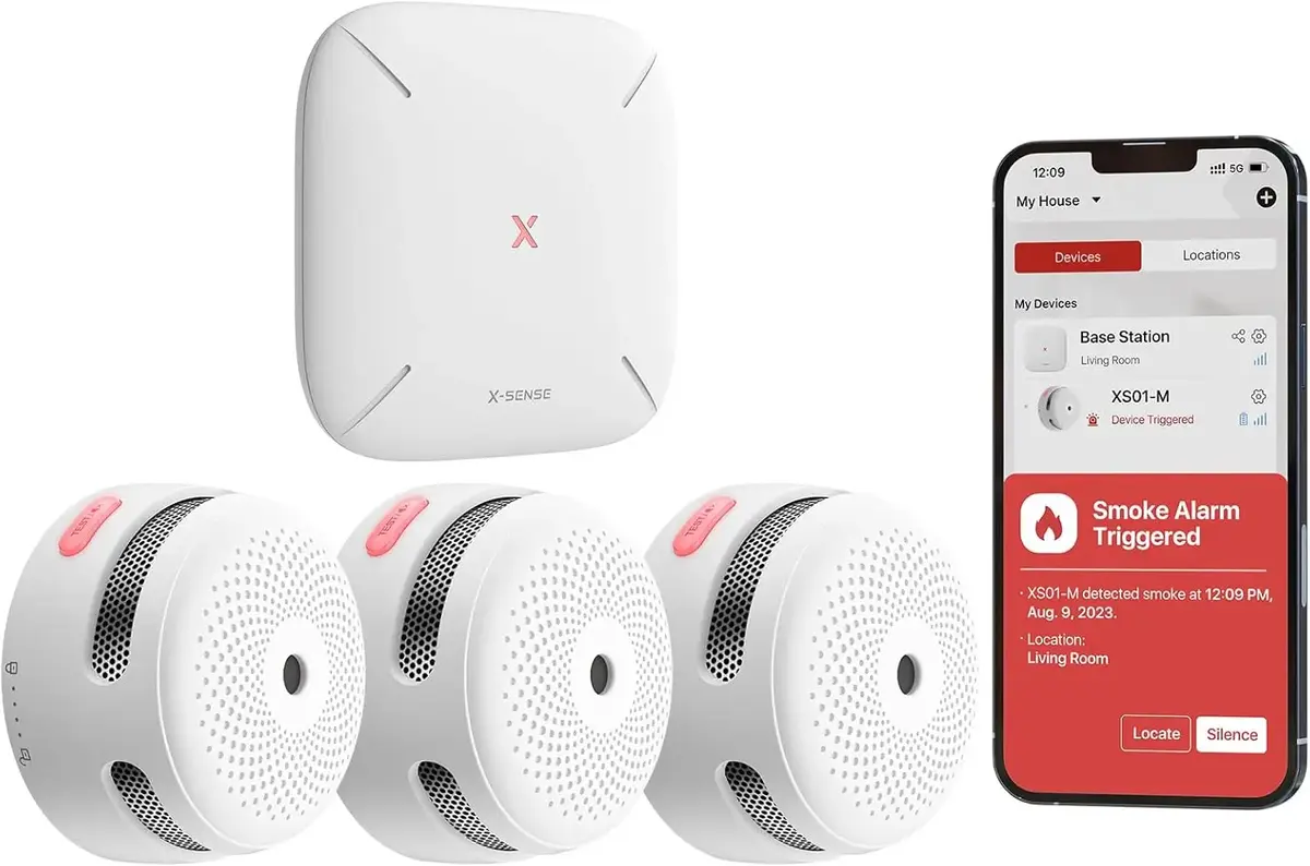 X-Sense FS31 Fire Alarm System Photo 2