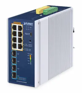 PLANET IGS-4215 Industrial Managed L2/L4 8-Port Gigabit Ethernet Switch