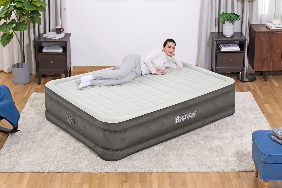 Надувной матрас Bestway Fortech Queen со встроенным насосом Photo 11