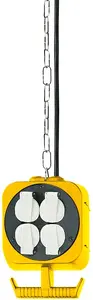 Удлинитель Brennenstuhl 1151760, 5 м, 2 розетки, черный/белый/желтый