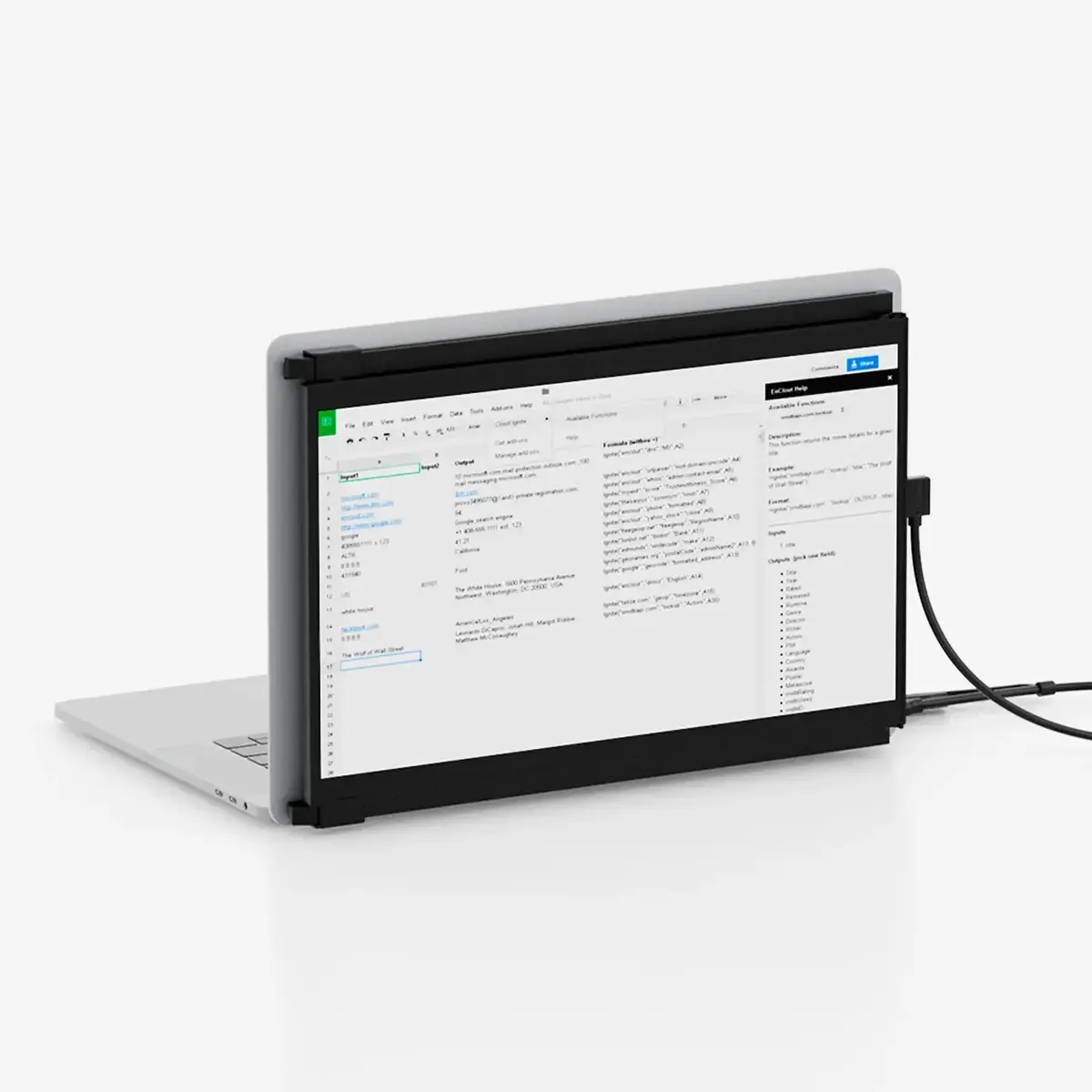 Mobile Pixels Duex Max DS portatīvais monitors 14.1" Photo 4