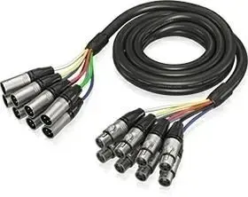 Behringer GMX-300CM 8-Channel XLR Female to XLR Male Multicore Cable 3m