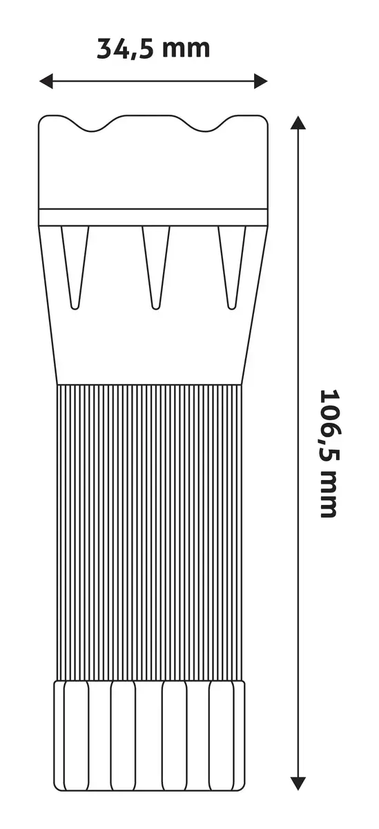 Фокусируемый ручной фонарь Entac 1 Вт LED Photo 5