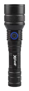 XCell Lunalux PRO LED rokas lukturis, 1400 lūmeni, uzlādējams, alumīnija korpuss, IPX4, IK07