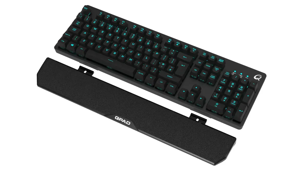 Игровая клавиатура QPAD MK-40 - полноразмерная QWERTZ Photo 3
