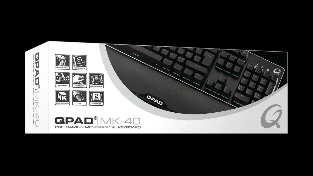 Игровая клавиатура QPAD MK-40 - полноразмерная QWERTZ Photo 6