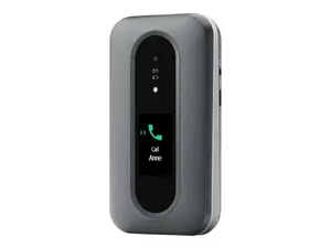 Doro Leva L30 4G, Gro?tastenklapphandy, graphit-wei?