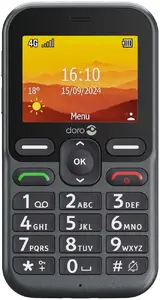 Doro Leva L10 6.1 cm (2.4") 120.7 g Black Feature phone