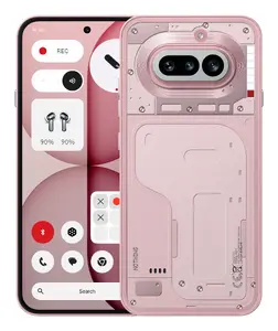 Viedtālrunis Nothing Phone 4a, 6.78 collas, 12 GB RAM, 256 GB atmiņa, 5G, Dual SIM, Android 16.0, rozā