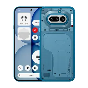 Viedtālrunis Nothing Phone 4a, 6.78 collu displejs, Snapdragon 7s Gen 4, 12 GB RAM, 256 GB atmiņa, 5G, Dual SIM, Android 16.0, zils