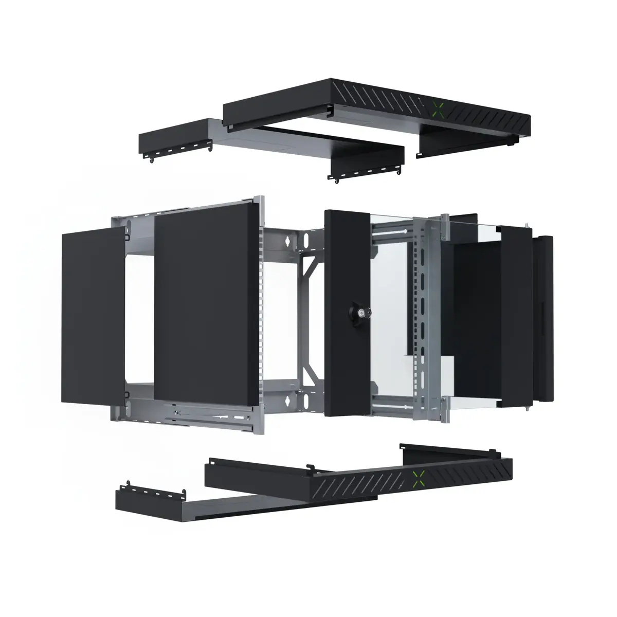 Настенный шкаф EFB Elektronik WGX-0906TS.G1 9U Photo 3