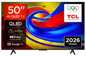 TCL P7L 50P7L televizors 127 cm (50") 4K Ultra HD Viedtelevizors Wi-Fi Melns 400 cd/m²