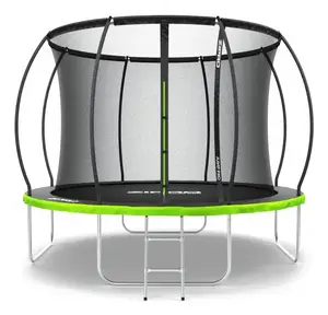 ZIPRO 5907783039447 домашний батут для активного отдыха Вне помещения Круглый Цилиндрическая пружина Батут, расположенный над землей