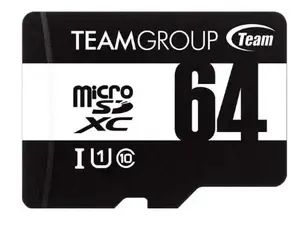Team Group TUSDX64GCL10U03 64 GB MicroSDXC UHS-I Class 10 Memory Card