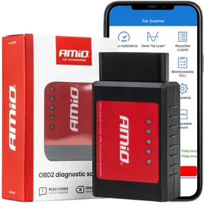 Scanner tester diagnostic interface elm327 obd2 bt xl amio-04733