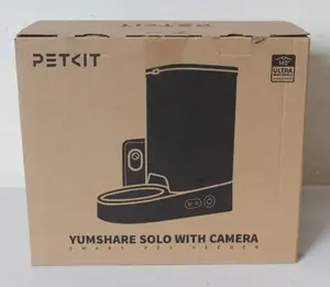 Автоматическая кормушка для животных PETKIT YumShare Solo P571 с камерой, 3 л, белая