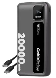 Obal:Me CablePulse Powerbank 20000mAh 22.5W Black