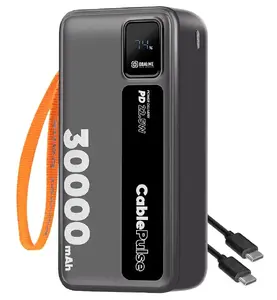Obal:Me CablePulse Powerbank 30000mAh 22.5W Black
