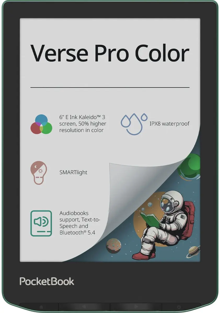 E-grāmatu lasītājs PocketBook Verse Pro Color