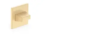 METAL-BUD BELLA Q SLIM WC Door Latch, Gold