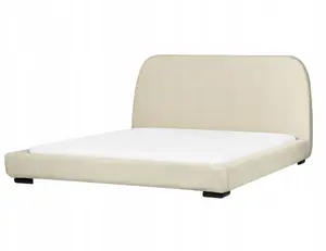 Водяная кровать Beliani ROISEL 160 x 200 см кремового цвета