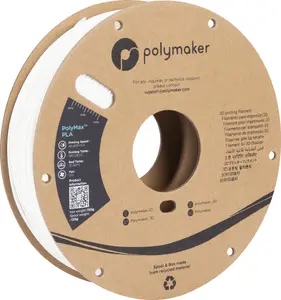 Филамент для 3D-печати Polymaker PolyMax Tough PLA, 1.75 мм, белый, 750 г