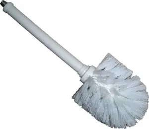 Feniks Toilet Brush Handle, White, 8 Pieces
