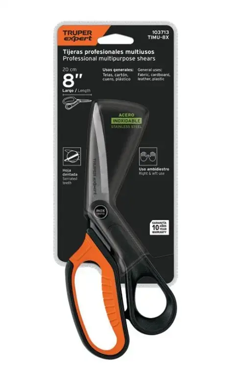 Universal Scissors Truper Expert 200 mm Photo 2