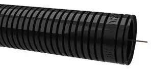 AKS Zielonka RKGSP Installation Pipe, 20mm, Black, 50m