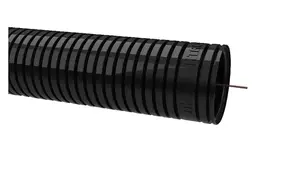 AKS Zielonka RKGSP Installation Pipe, 25mm, Black, 50m