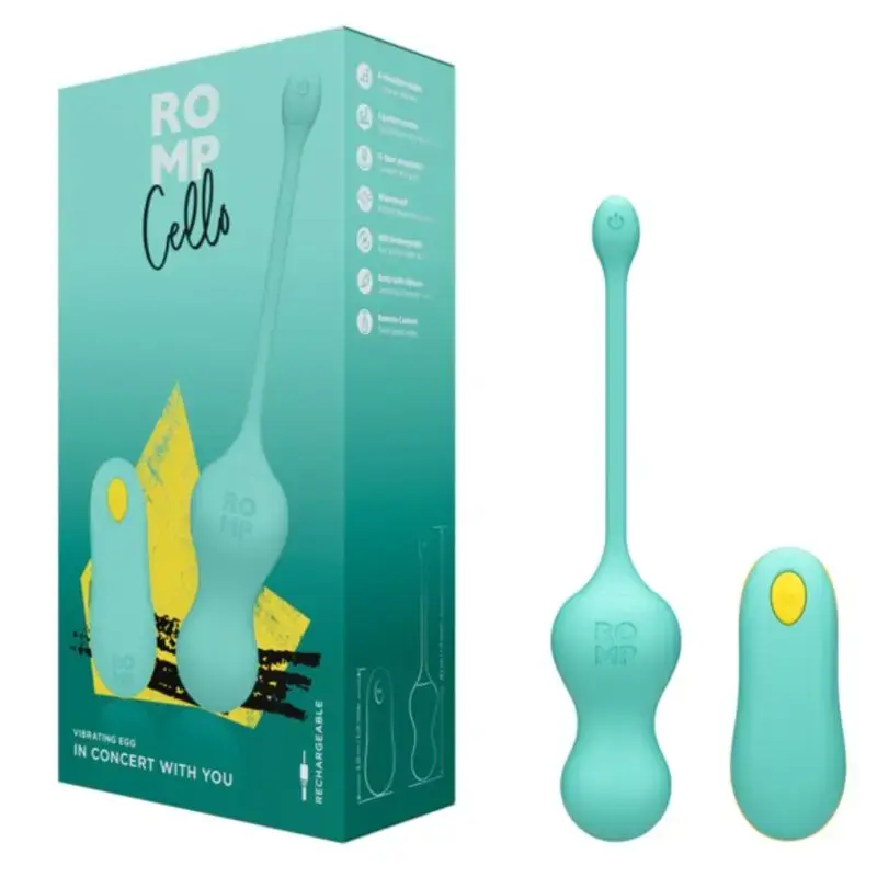 ROMP Cello vibrējošā ola ar tālvadības pulti Photo 6