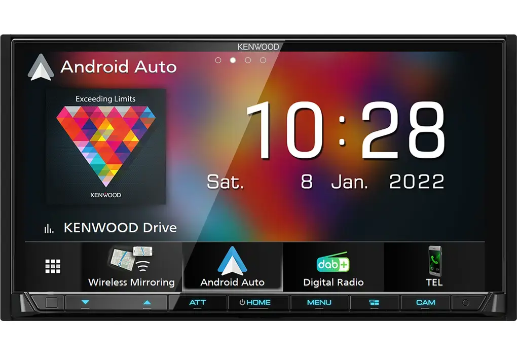 Автомобильный медиаресивер Kenwood DMX8021DABS 2-DIN Photo 3