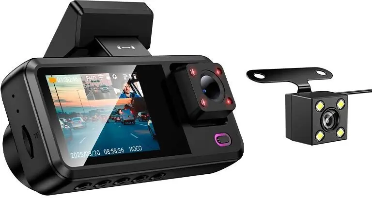 Hoco DV15 Tri-channel Car DVR with 2-inch Display Photo 9