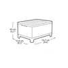 Садовый стол Keter Scandi Storage Table Photo 2