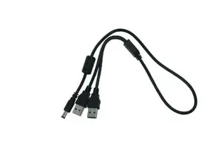 Silex E1639 USB Kabelis 0.5 m 2 x USB A Melns
