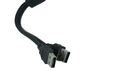 Silex E1639 USB Kabelis - 0.5 m 2x USB A Melns Photo 2