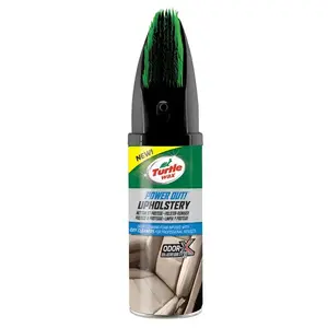 Turtle Wax Power Out Odor-X polsterējuma tīrīšanas līdzeklis ar birsti