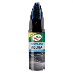 Turtle Wax Power Out Carpet & Mats Cleaner with 400ml Spray and Integrated Brush
