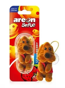 Ароматизатор Areon Smile Toy Strawberry Brown Dog