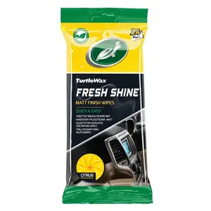 Turtle Wax Dashboard Matte Wipes 24pcs