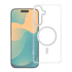 Riff Clear Hybrid Mag Cover back Frame case Samsung Galaxy A57 5G A576 Transparent