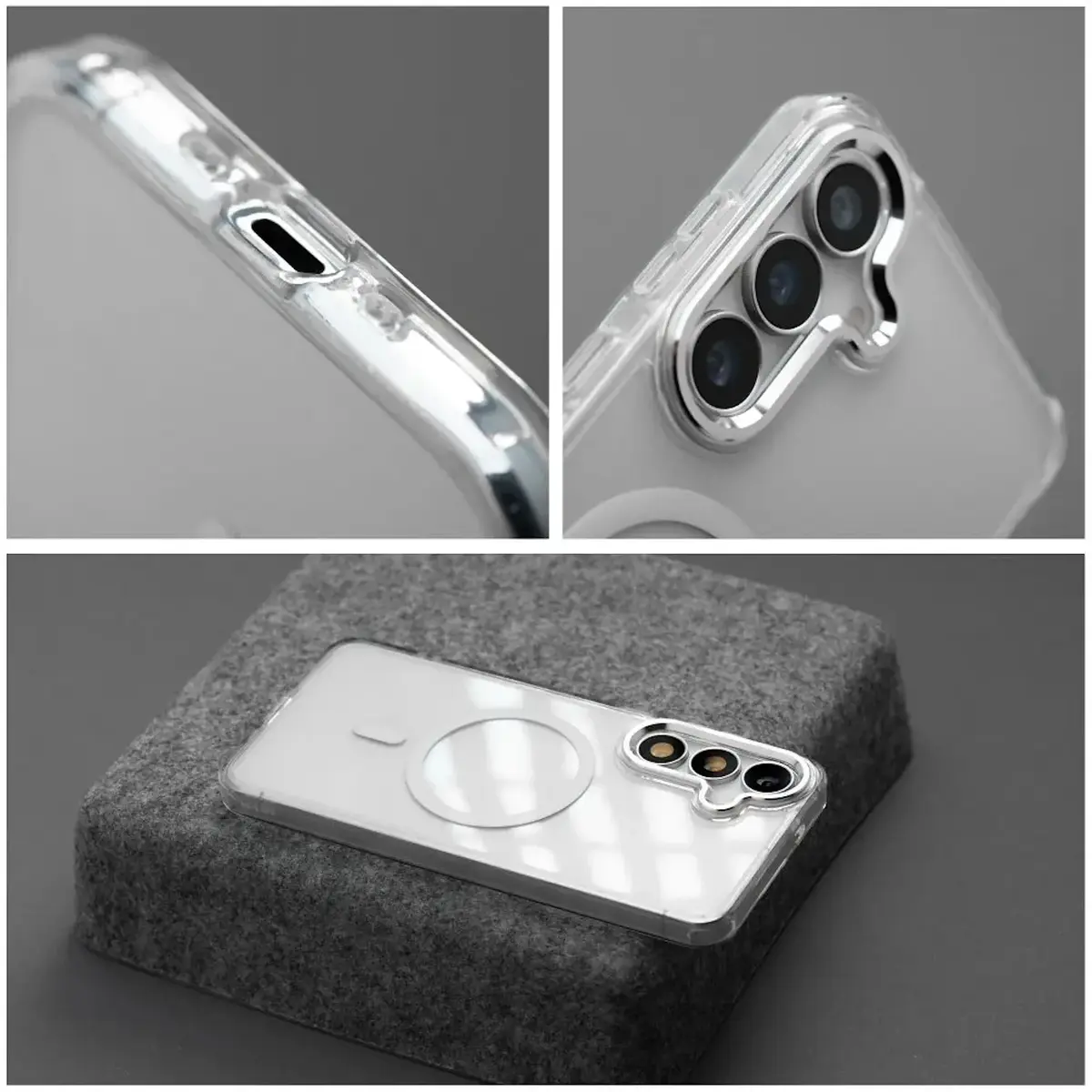 Чехол Riff Clear Hybrid Mag Cover для Samsung Galaxy A57 5G Photo 3