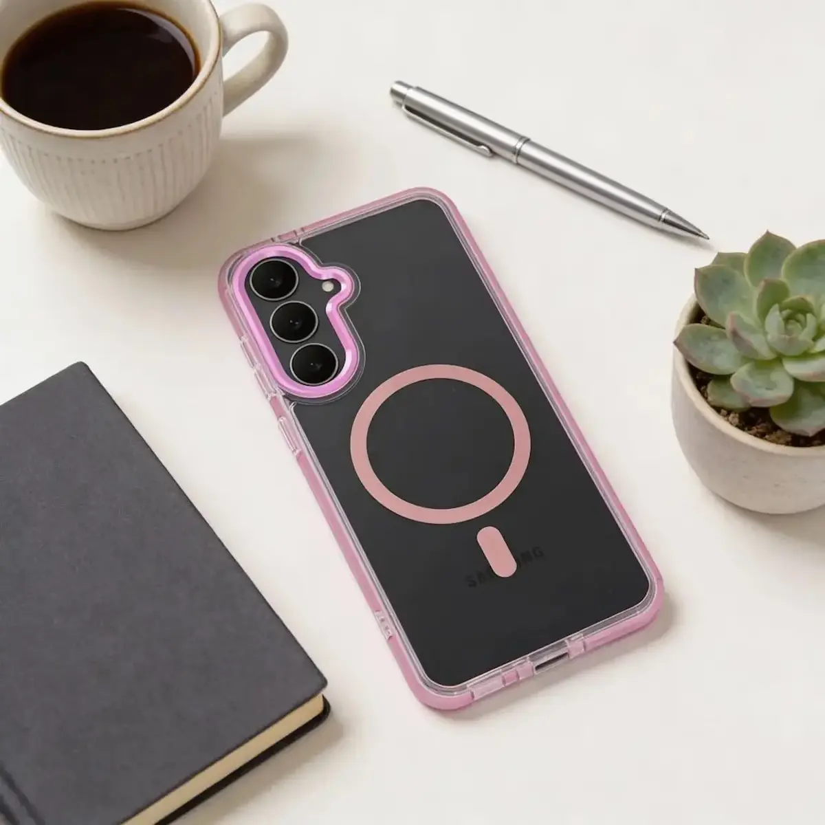Чехол Riff Clear Hybrid Mag Cover для Samsung Galaxy A57 5G Photo 3
