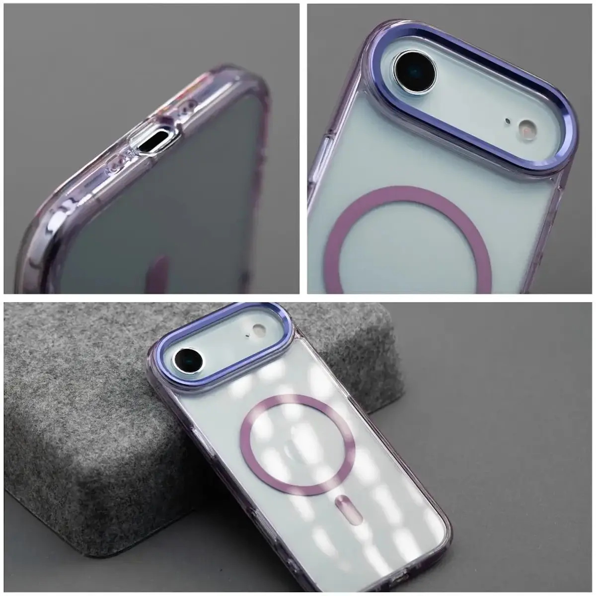 Чехол Riff Clear Hybrid Mag для Apple iPhone 17 Pro Photo 2