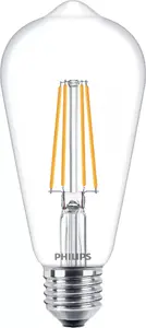 Светодиодная филаментная лампа Philips LED Classic ST64 E27 7Вт 806лм 2700K