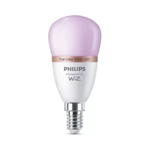 Philips Wiz LED Smart Bulb P45 E14 4.9W 470lm Multi-Colour