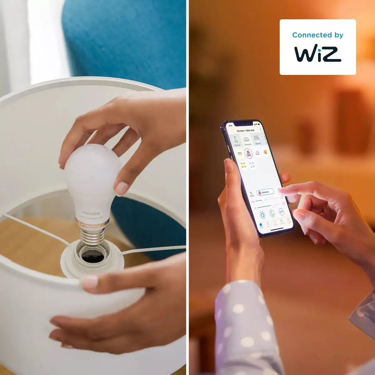 Умная лампа Philips Wiz P45 E14 LED 4.9 Вт Photo 6